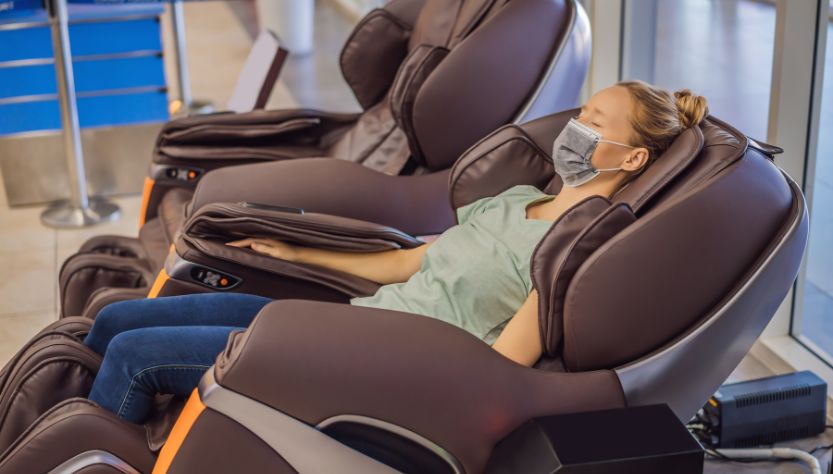 Get a massage chair to reduce muscle tension