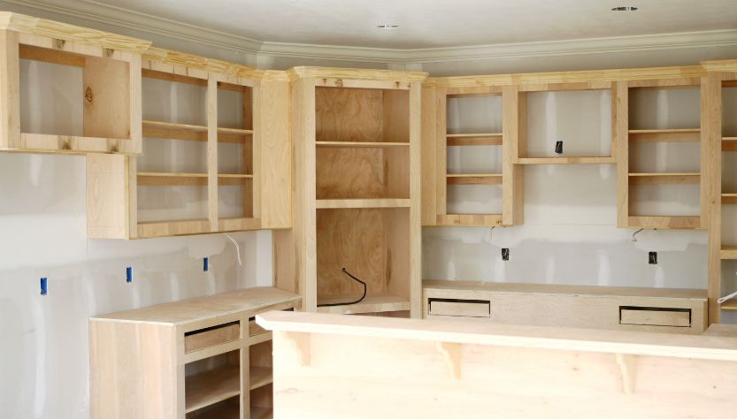 kitchen cabinet and drawer space