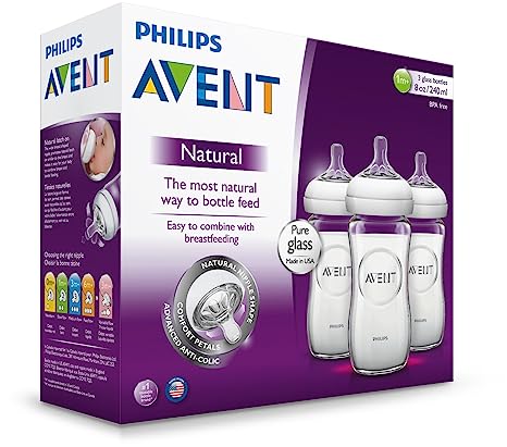 Eco friendly sippy cup - Philips AVENT Natural Glass Bottle