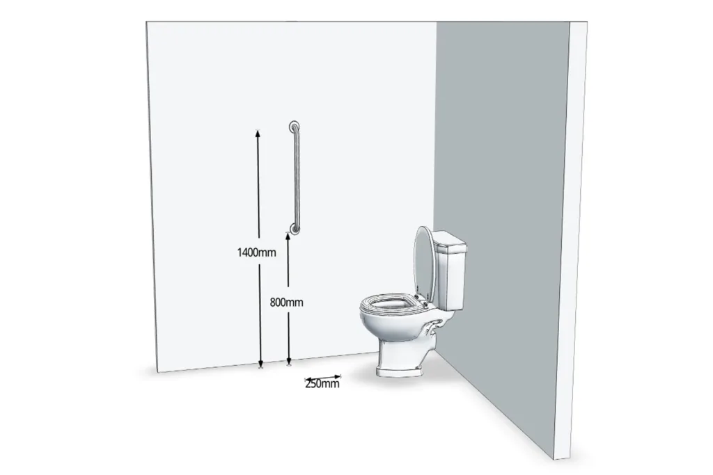 bathroom rails for toilet